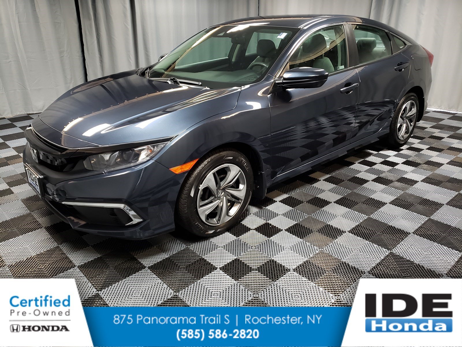 Pre Owned 19 Honda Civic Sedan Lx Fwd 4dr Car